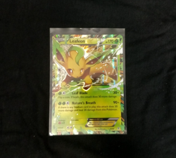2016 Pokemon Leafeon EX 10/83 Ultra Rare Generations - Image 1