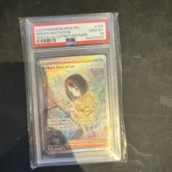 Erika's Invitation 203/165 SV 151 English SIR Holo 2023 PSA 10 - Image 1