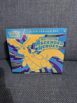 Pokemon TCG Mega Evolution Ascended Heroes ETB Factory Sealed - Image 1