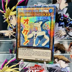 Yugioh Neo-Spacian Aqua Dolphin (Alt Art) RA05-EN088 Starlight Rare Near Mint - Image 1