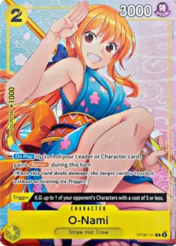 O-Nami OP06-101 One Piece Promotion Cards NM - Image 1