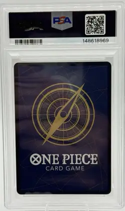 2024 One Piece EN Monkey D. Luffy ST10-006 SR Treasure Boosters Set PSA 10 - Image 2