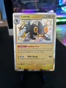Luxray 150HP Holo Rare Pokemon Card 30/114 Wild Charge Ability - Image 1