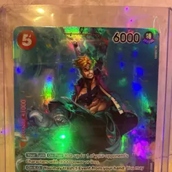 One Piece Card Game Alt Art Marco Pillars of Strength OP03-013 English MINT - Image 2