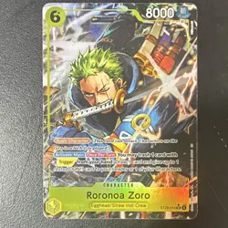 Bandai Roronoa Zoro ST29-014 Starter Deck 29 Egghead Rush Character Holo Card - Image 1