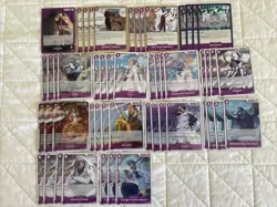 Sengoku Deck Custom Built OP16 Purple One Piece TCG - Image 1