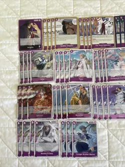 Sengoku Deck Custom Built OP16 Purple One Piece TCG - Image 2