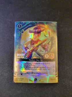 Disney Lorcana Woody Jungle Guide Set Championship FOIL Promo Champs - Image 1