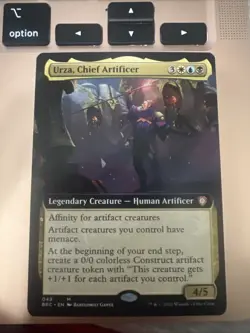 Urza, Chief Artificer (Extended Art) Commander: the Brothers' War Regular Mtg - Image 1
