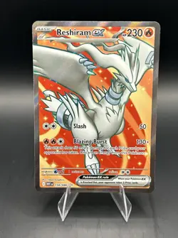 Pokemon TCG Black Bolt & White Flare - 4x Full Art Lot - Serperior Reshiram + - Image 5