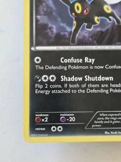 Umbreon Dark Explorers 61/108 Black & White Pokemon TCG Vintage Pokemon - Image 2
