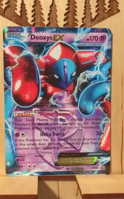 Deoxys EX (Team Plasma) BW82 Black & White Holo - Image 1