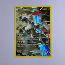 Pokemon White Kyurem XY81 XY Full Art Holo Black Star Promo - Ungraded NM - Image 1