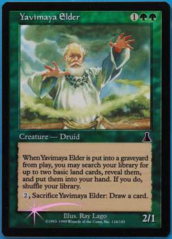 Yavimaya Elder FOIL Urza's Destiny NM Green Common CARD (502416) ABUGames - Image 1