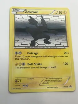Pokemon Zekrom Holo Promo BW005 - 2011 Black And White Promo NM/M US SELLER - Image 1