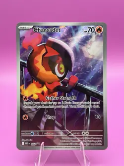Pokemon TCG Charcadet 022 Phantasmal Flames Black Star Promo - Near Mint - Image 1