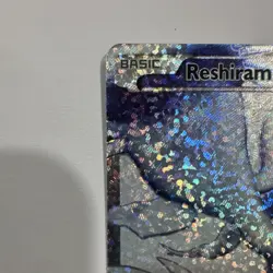 Reshiram 113/114 Black & White Full Art Ultra Rare Holo Basic 130 HP English - Image 2
