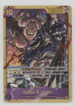 2024 One Piece Card Game: Two Legends OP08 SEC Kaido & Linlin #OP08-119 - Image 1
