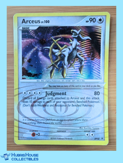 Arceus Blackstar Promo Holo Card LP - DP50 Pokemon Diamond and Pearl 2009 - Image 1