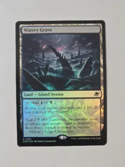 Watery Grave Card MTG Edge of Eternities (Foil) NM - Image 1