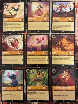 Disney Lorcana First Chapter Common Uncommon 504 Card Play Set - Image 1