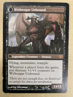 MTG 1x Elbrus, the Binding Blade # 147 Dark Ascension Magic the Gathering x1 HP - Image 2