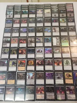 Custom Commander deck Mono Black Control Visara The Dreadful Magic MtG 100 cards - Image 2