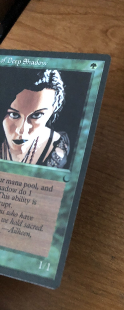 MTG - Elves of Deep Shadow - The Dark NM - Image 3