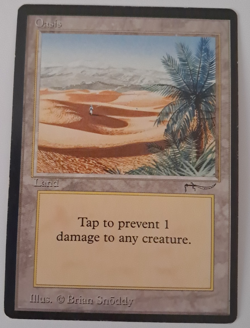 Oasis HP Arabian Nights MTG Magic the Gathering - Image 1