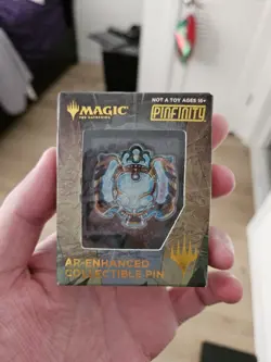 Pinfinity Aetherdrift MTG Aetherspark AR Enhanced Collectible Pin - Image 1