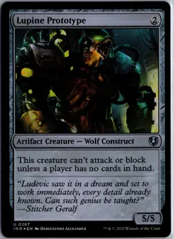 Lupine Prototype 267 Innistrad Remastered MTG U NM FOIL - Image 1