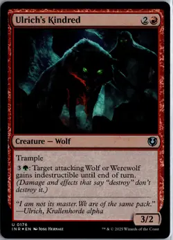 Ulrich's Kindred 176 Innistrad Remastered MTG U NM FOIL - Image 1