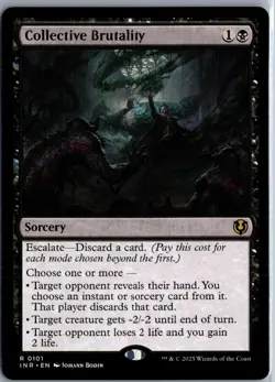 Collective Brutality 101 Innistrad Remastered MTG R NM - Image 1