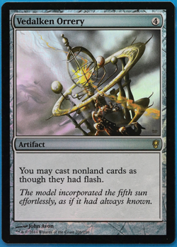 Vedalken Orrery FOIL Conspiracy NM Artifact Rare MTG CARD (ID# 502396) ABUGames - Image 1