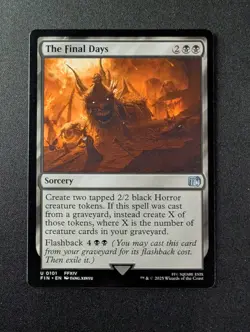 THE FINAL DAYS #101 MTG Final Fantasy - Image 1