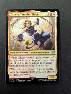 ZIDANE, TANTALUS THIEF #251 MTG Final Fantasy - Image 1