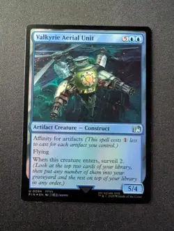 VALKYRIE AERIAL UNIT FOIL #84 MTG Final Fantasy - Image 1