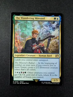 THE WANDERING MINSTREL #249 MTG Final Fantasy - Image 1