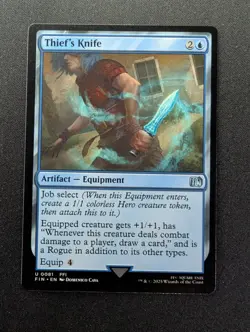 THIEF'S KNIFE #81 MTG Final Fantasy - Image 1