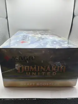 Dominaria United Draft Booster Box- 36 packs&1 box top MtG- Magic:The Gathering - Image 3
