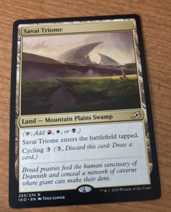 Mtg Savai Triome from Ikoria: Lair of Behemoths set - Image 1