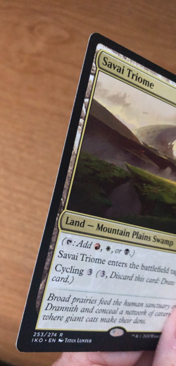 Mtg Savai Triome from Ikoria: Lair of Behemoths set - Image 4