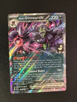 Pokemon TCG Marnie's Grimmsnarl ex SV10: Destined Rivals 136/182 Double Rare - Image 1