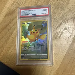 2023 Pokemon SWSH Crown Zenith Pikachu Galarian Gallery #GG30/GG70 PSA 10 - Image 2