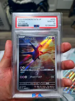 PSA 10 Latios #070 2024 Pokemon JPN SV7A Paradise Dragona Art Rare - Image 1