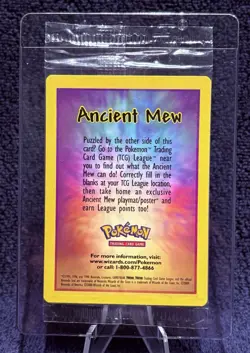 MINT Ancient Mew SEALED 2000 Pokemon SEALED Movie Promo Card MINT MINT 🔥 - Image 2