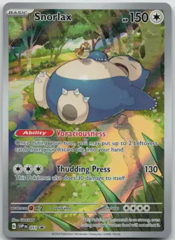 Snorlax - Holo Promo SV: Scarlet & Violet Promo Cards 051 NM - Image 1