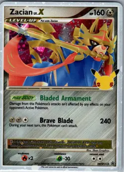 Zacian LV. X - SWSH135 SWSH: Sword & Shield Promo Cards - Pokemon Card - NM - Image 1