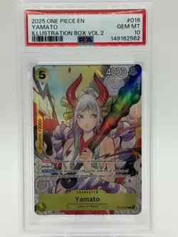 Yamato PSA 10 (Illustration Box Vol.2) ST13-016 One Piece Promotion Cards Foil - Image 1