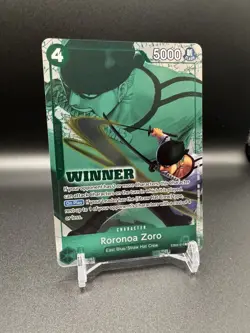 Roronoa Zoro (Winner Pack 2025 Vol. 3) EB02-019 One Piece Promotion Cards Foil - Image 2